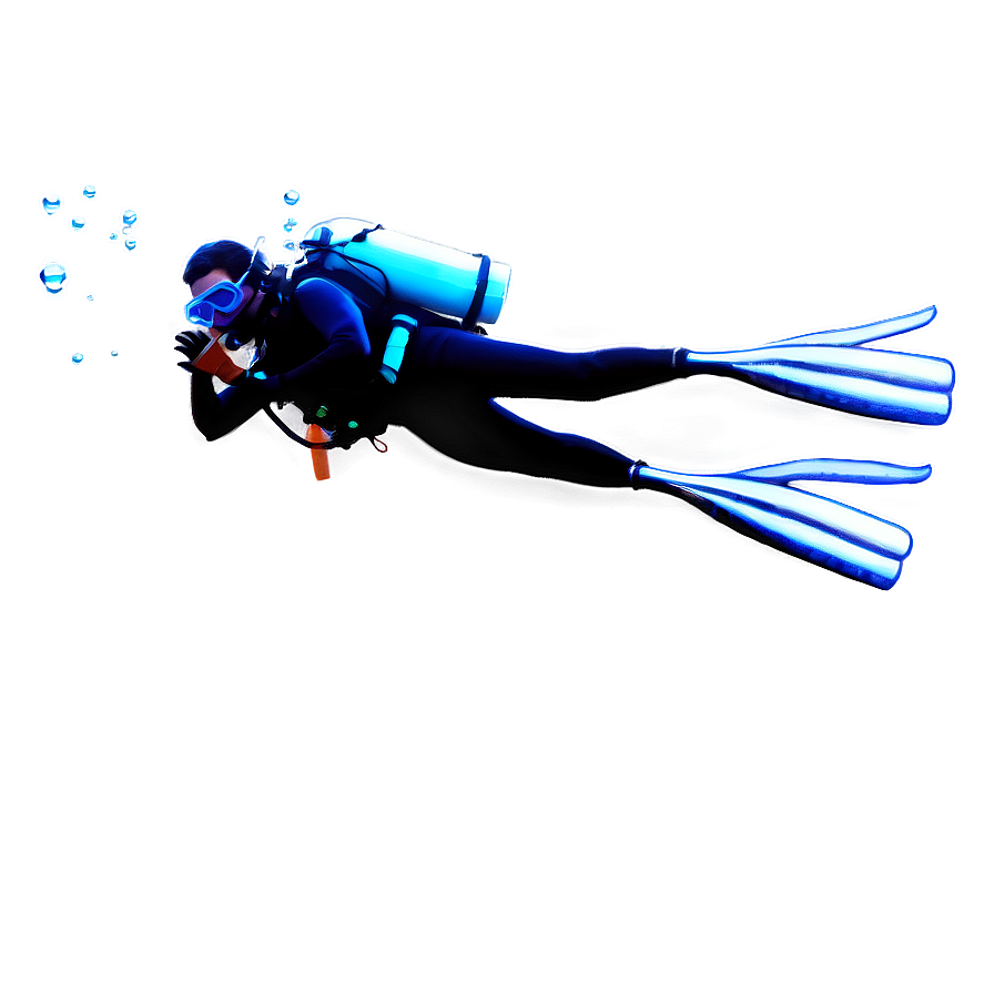 Scuba Diver Action Png 88 PNG