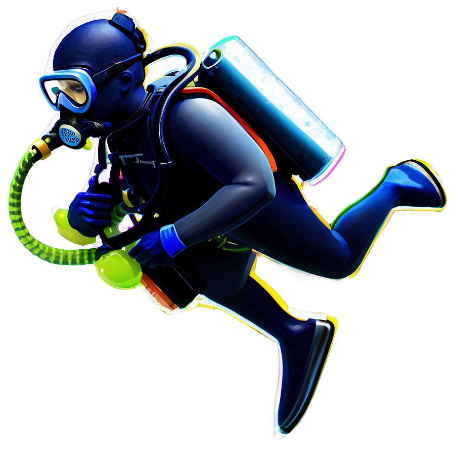 Scuba Diver Action Png 93 PNG