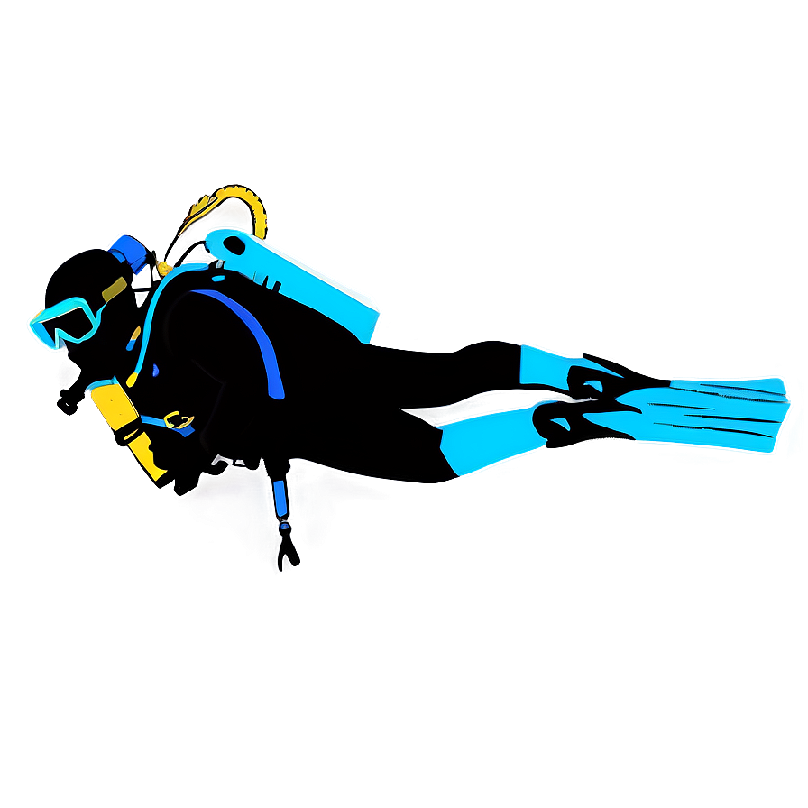 Download Scuba Diver Silhouette Png 72 | Wallpapers.com