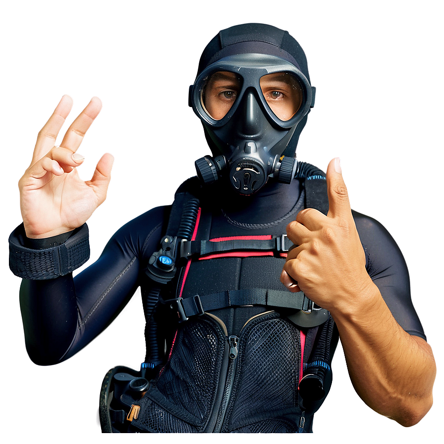 Scuba Diving Hand Signals Png 9 PNG