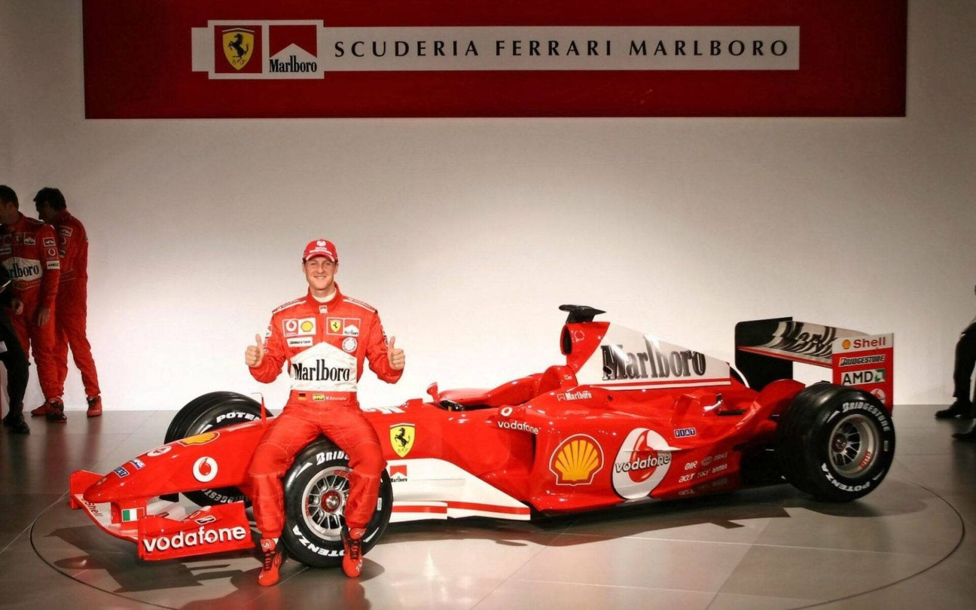 Download Scuderia Ferrari Michael Schumacher Wallpaper 