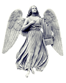 Sculpted Angel Artwork PNG