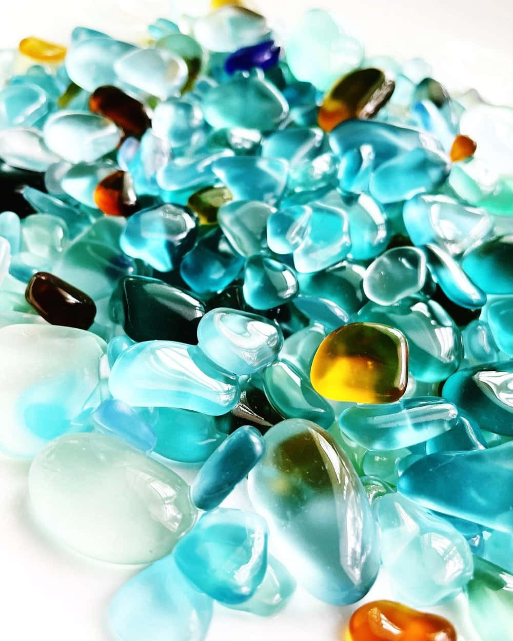 Sea Glass Transparent Stones Picture