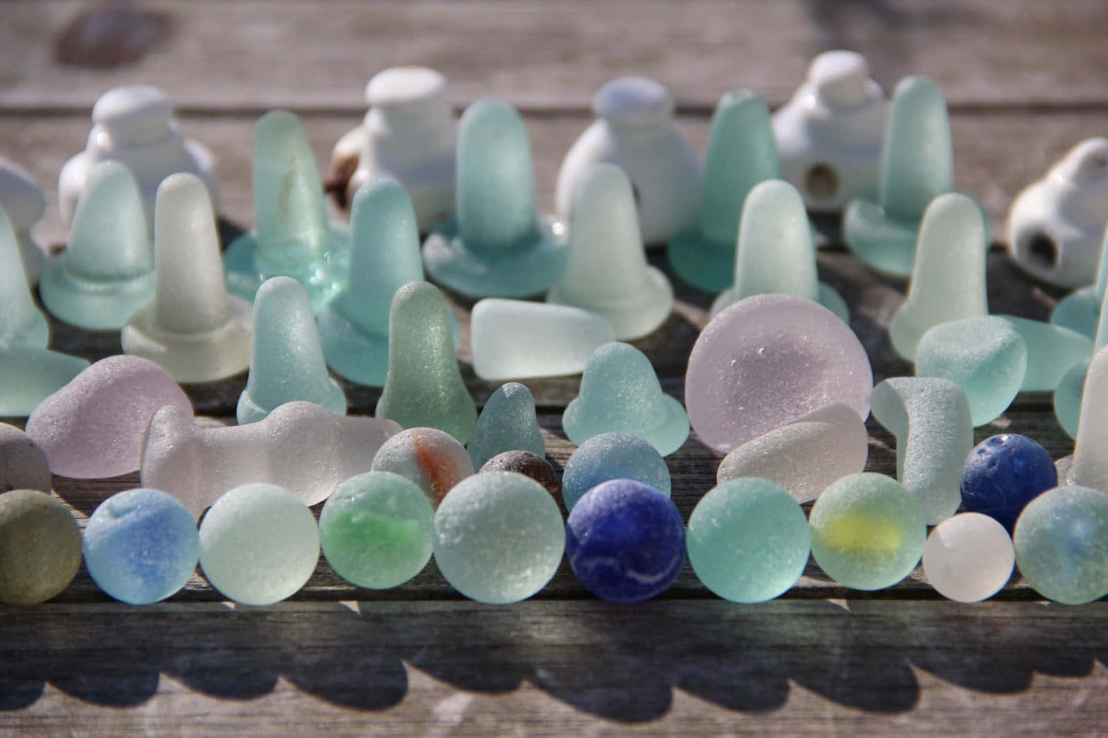 Natural Sea Glass Picture