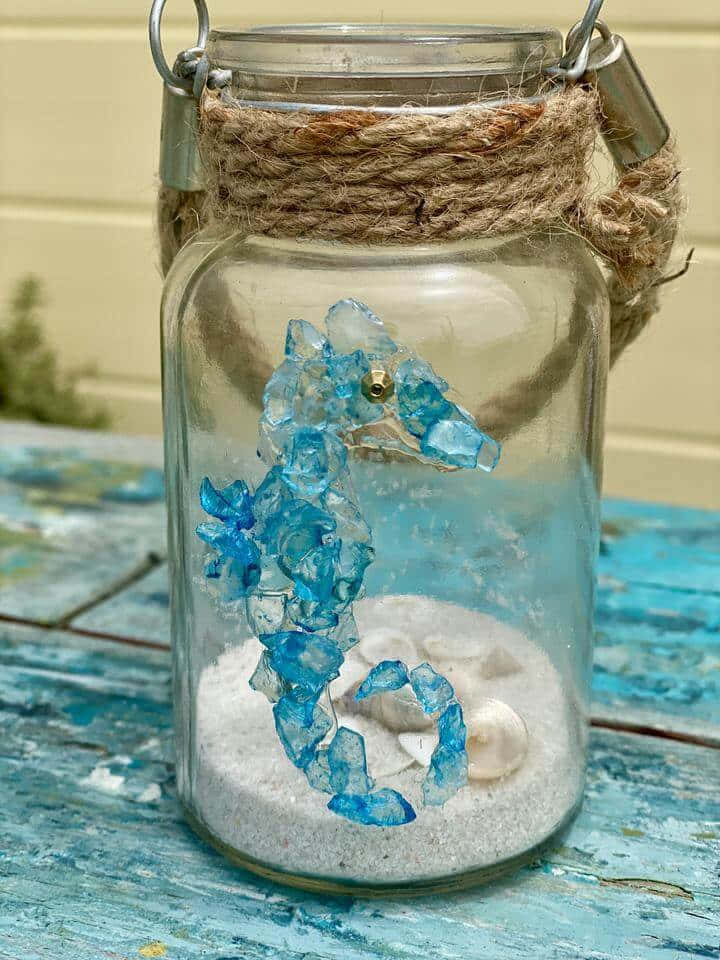 Sea Glass Seahorse Project Picture