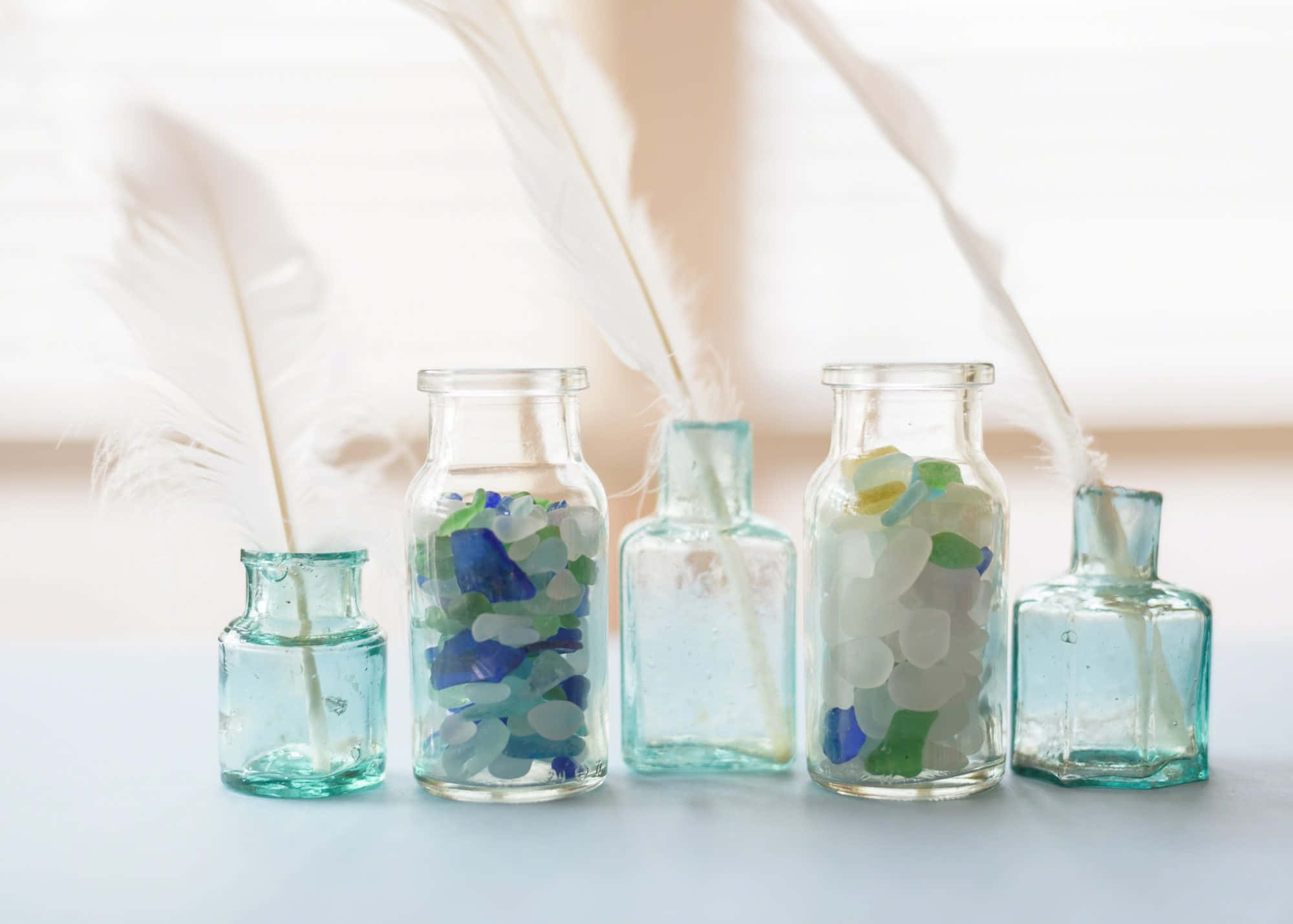Sea Glass Jar Picture