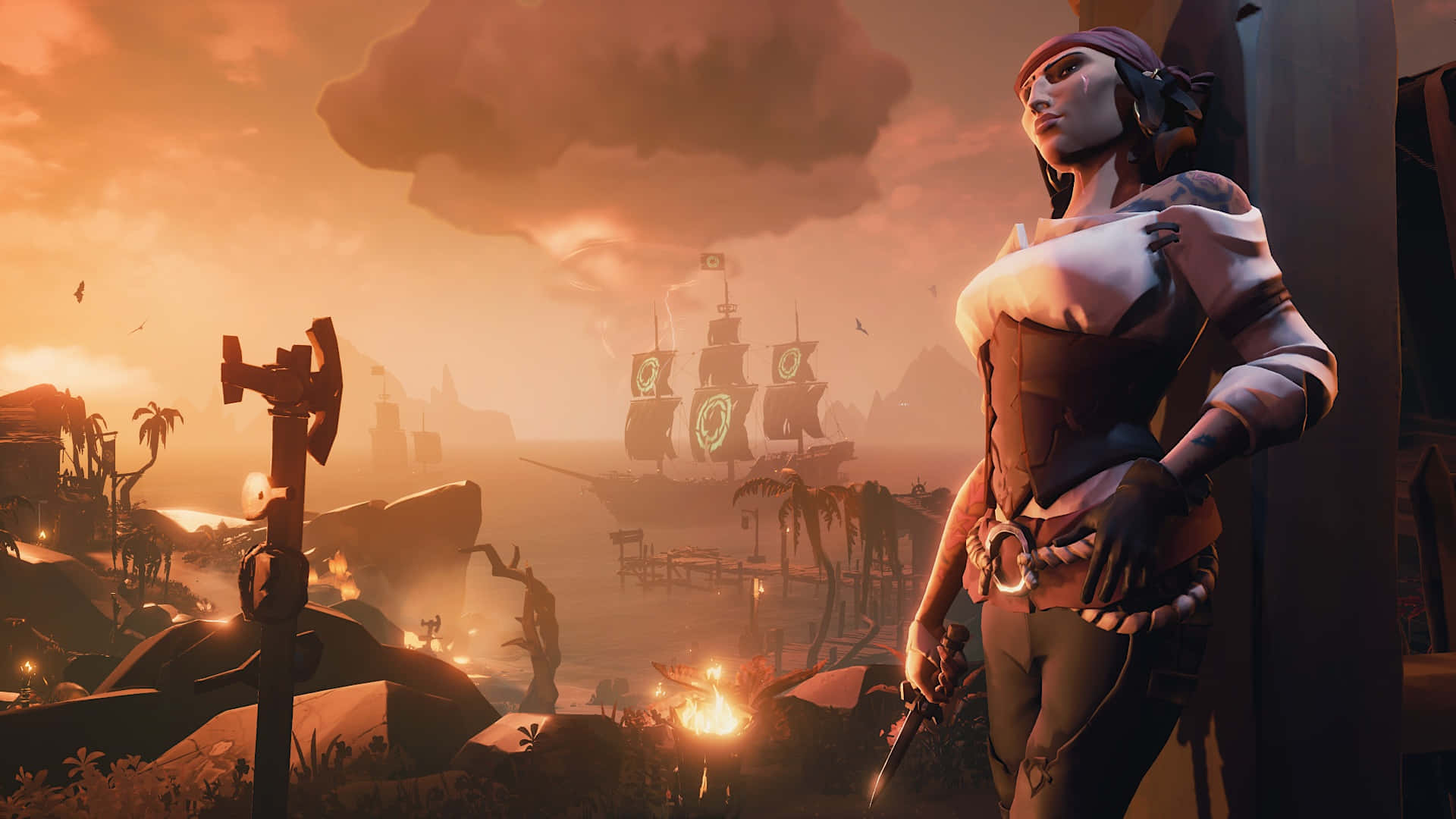 A thrilling pirate adventure awaits in Sea Of Thieves