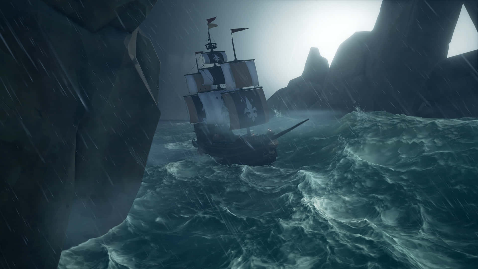Captain exploring Sea of Thieves' uncharted waters