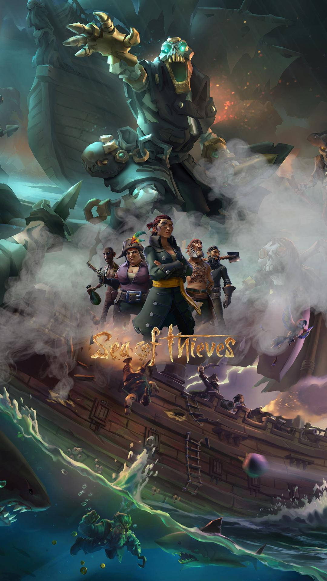 Seaof Thieves Gaming Handy Wallpaper
