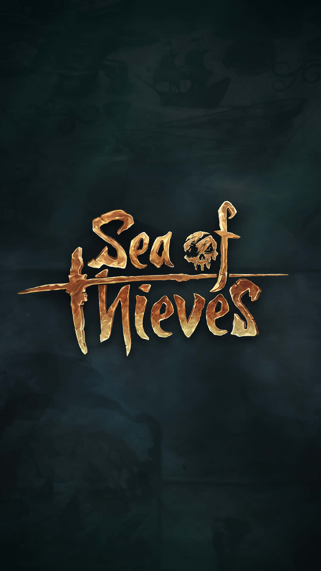 Sea Of Thieves Lettering Phone Wallpaper