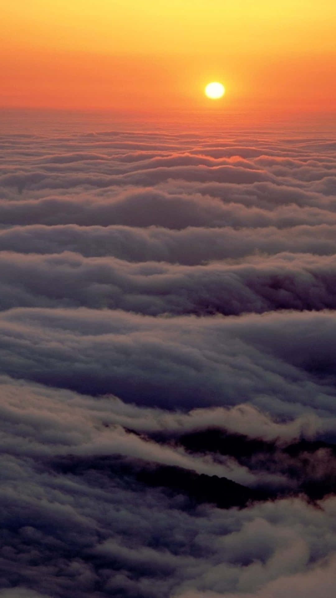 Sea Sunset Cloud Wallpaper