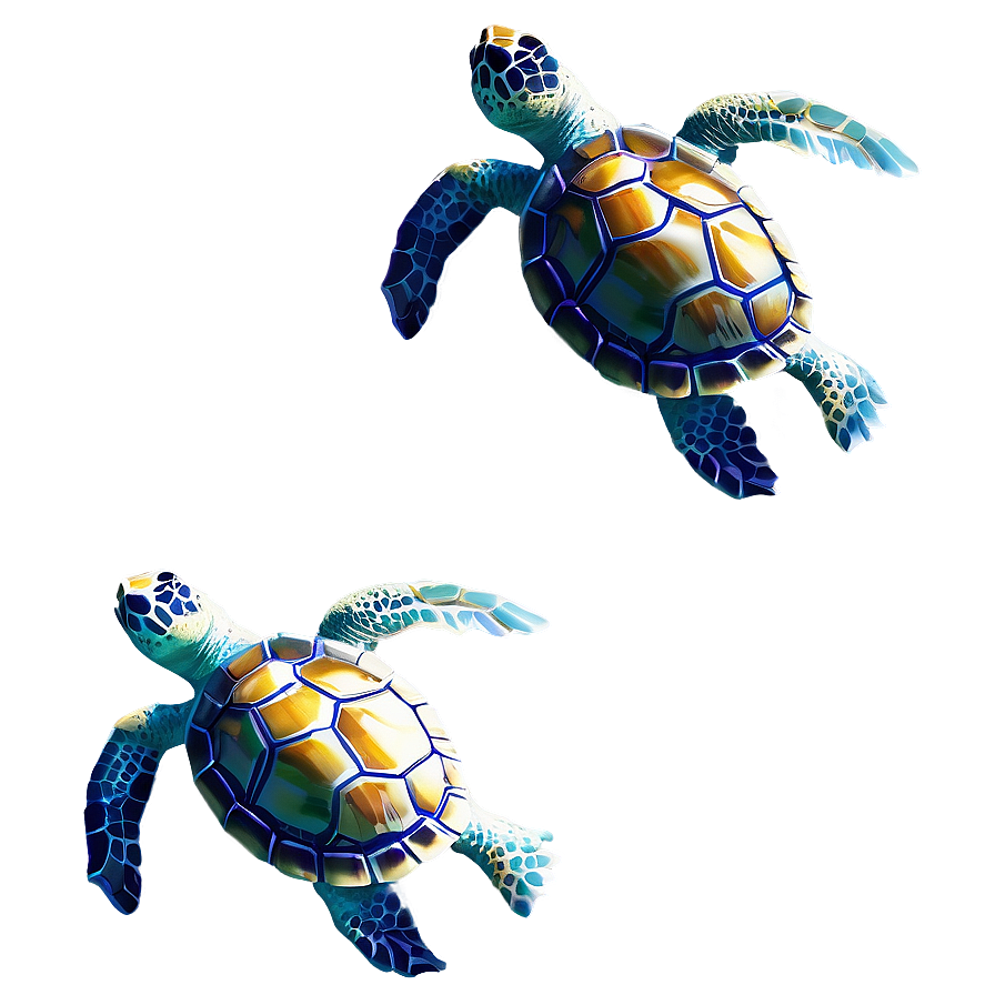 Sea Turtles Swimming Png 30 PNG