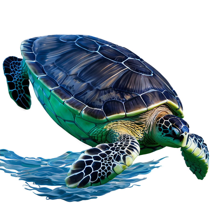 Sea Turtles Swimming Png Rro PNG