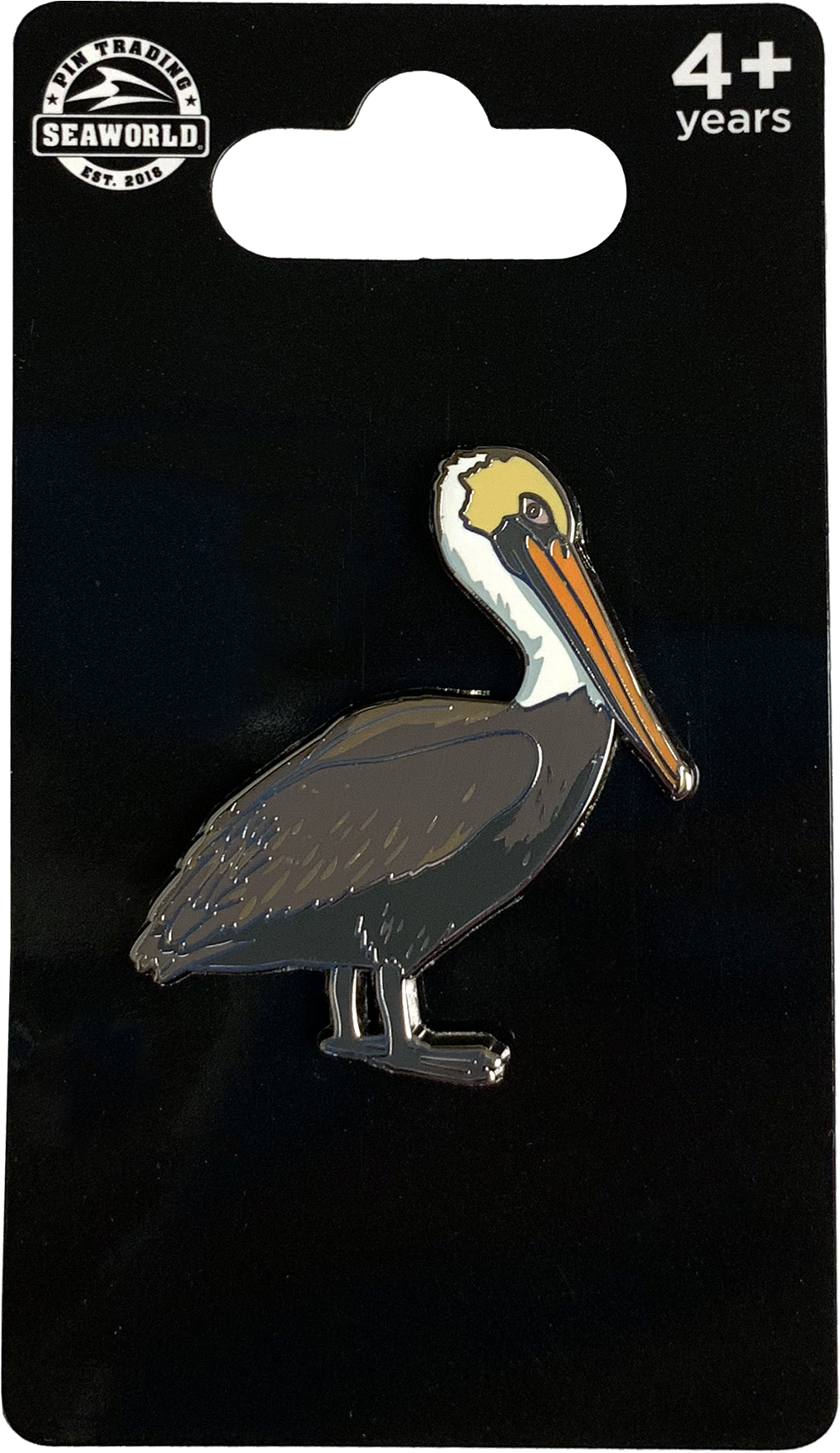Sea World Pelican Pin Collectible PNG