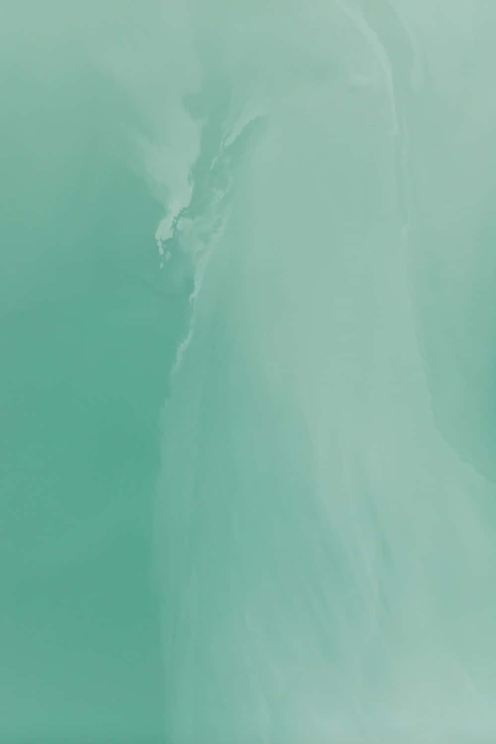Refreshing Seafoam Green Gradient Wallpaper Wallpaper