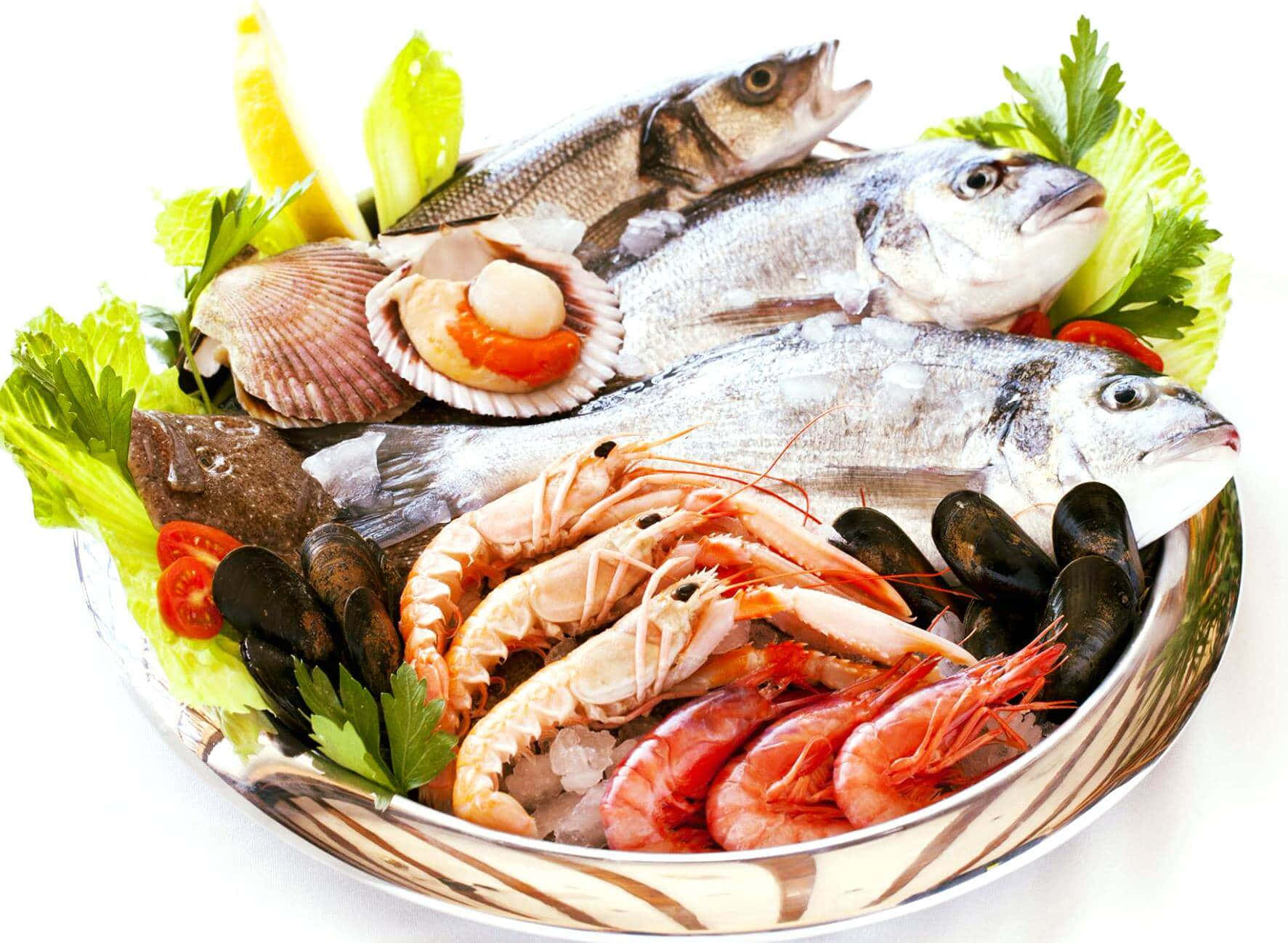 See the freshness of seafood