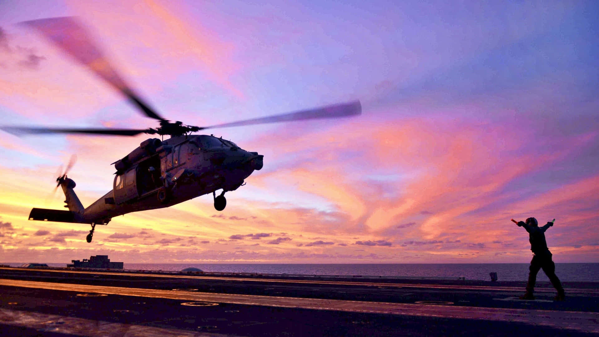 Modelode Helicóptero Seahawk Genial Fondo de pantalla