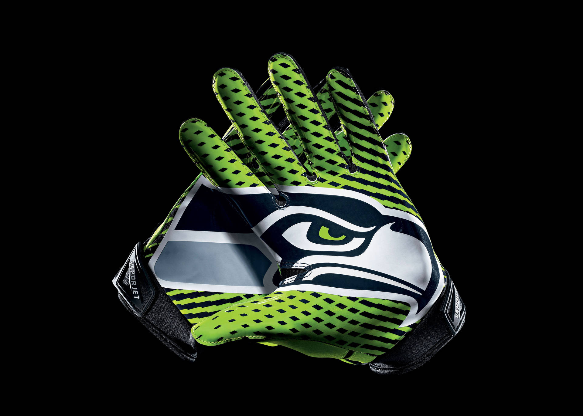 Seahawks Green Gloves