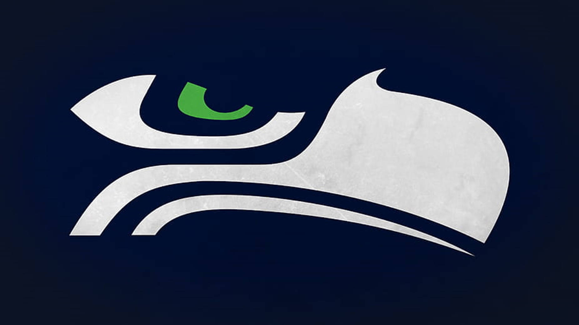 Logo Seahawks Design Minimalista Sfondo