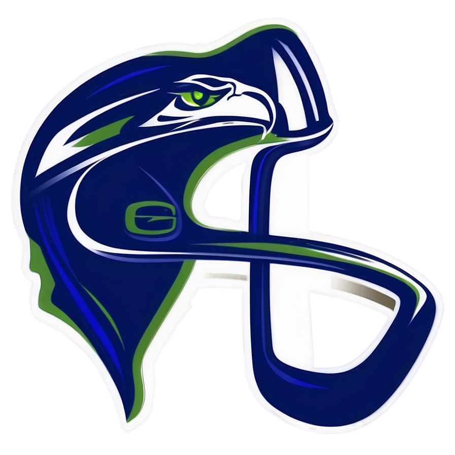 Download Seahawks Logo With Shadow Effect Png 05242024 | Wallpapers.com