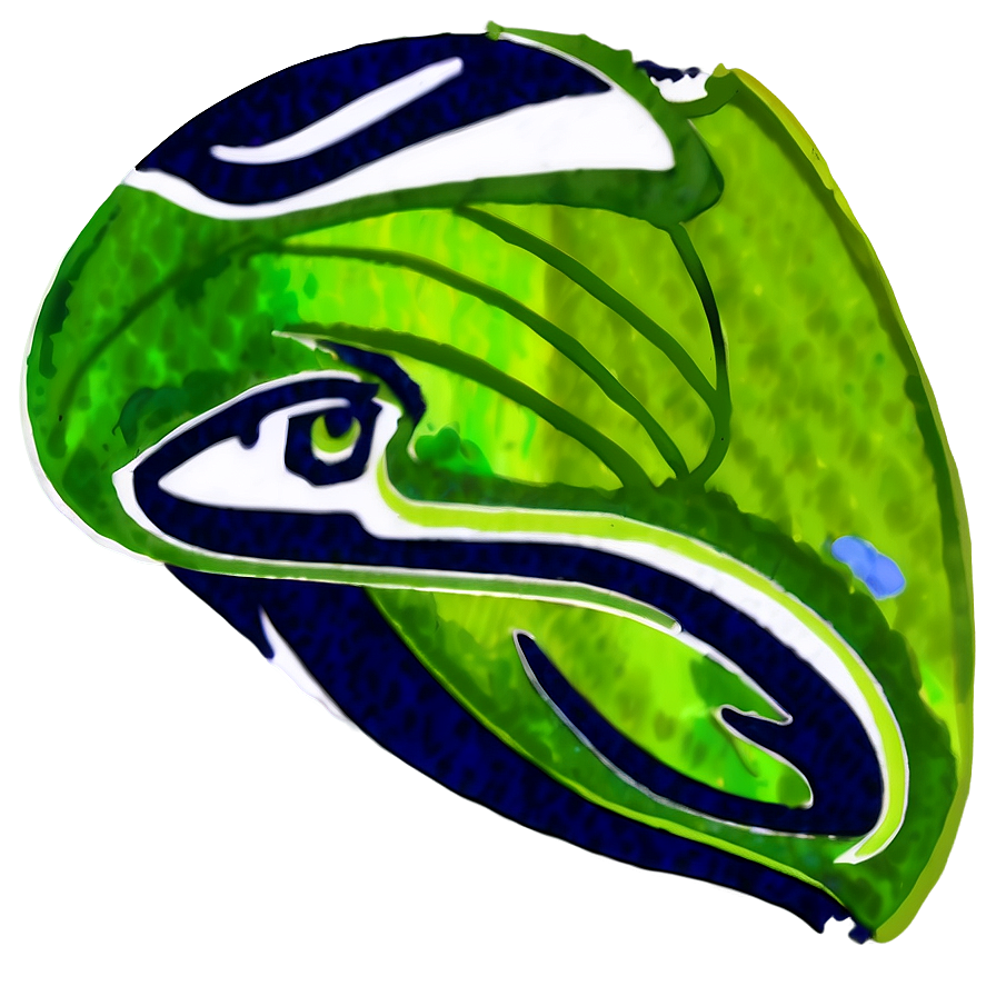 Seahawks Logo With Watercolor Effect Png Nkj PNG