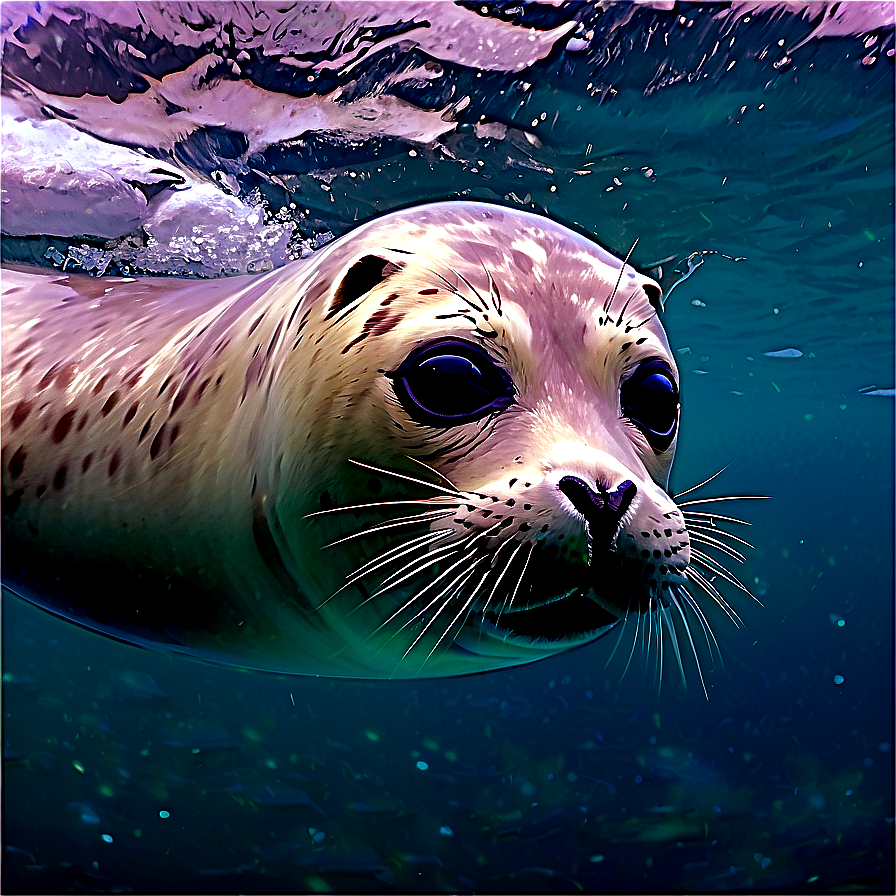 Download Seal Swim Png Atp | Wallpapers.com