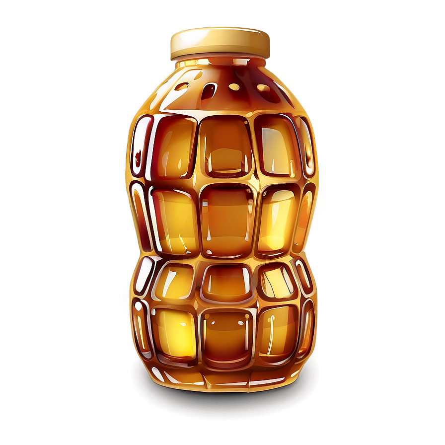 Sealed Honey Jar Png 06212024 PNG