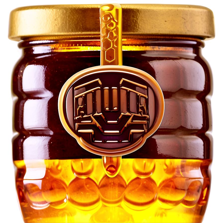 Sealed Honey Jar Png Vee76 PNG