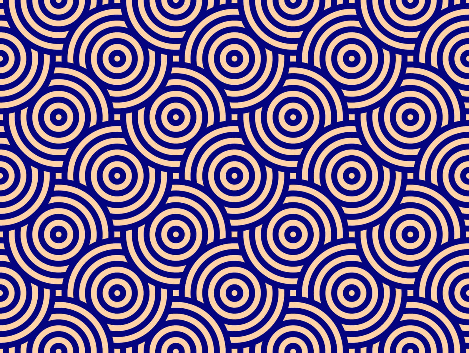 A Blue And White Pattern With Spirals
