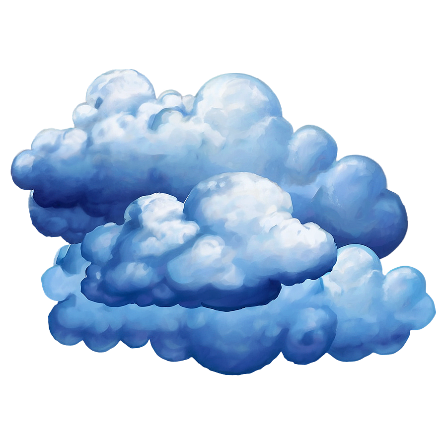 Seamless Blue Clouds Png Eih PNG