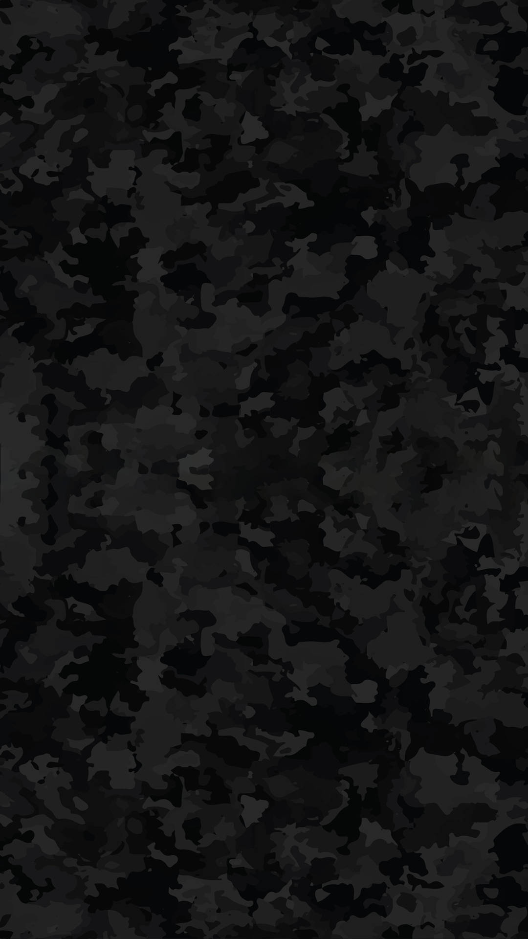 Seamless Camouflage Aesthetic Black Pattern Wallpaper