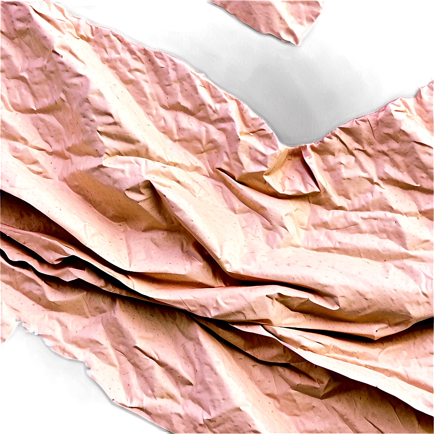 Seamless Crumpled Paper Texture Png 05242024 PNG