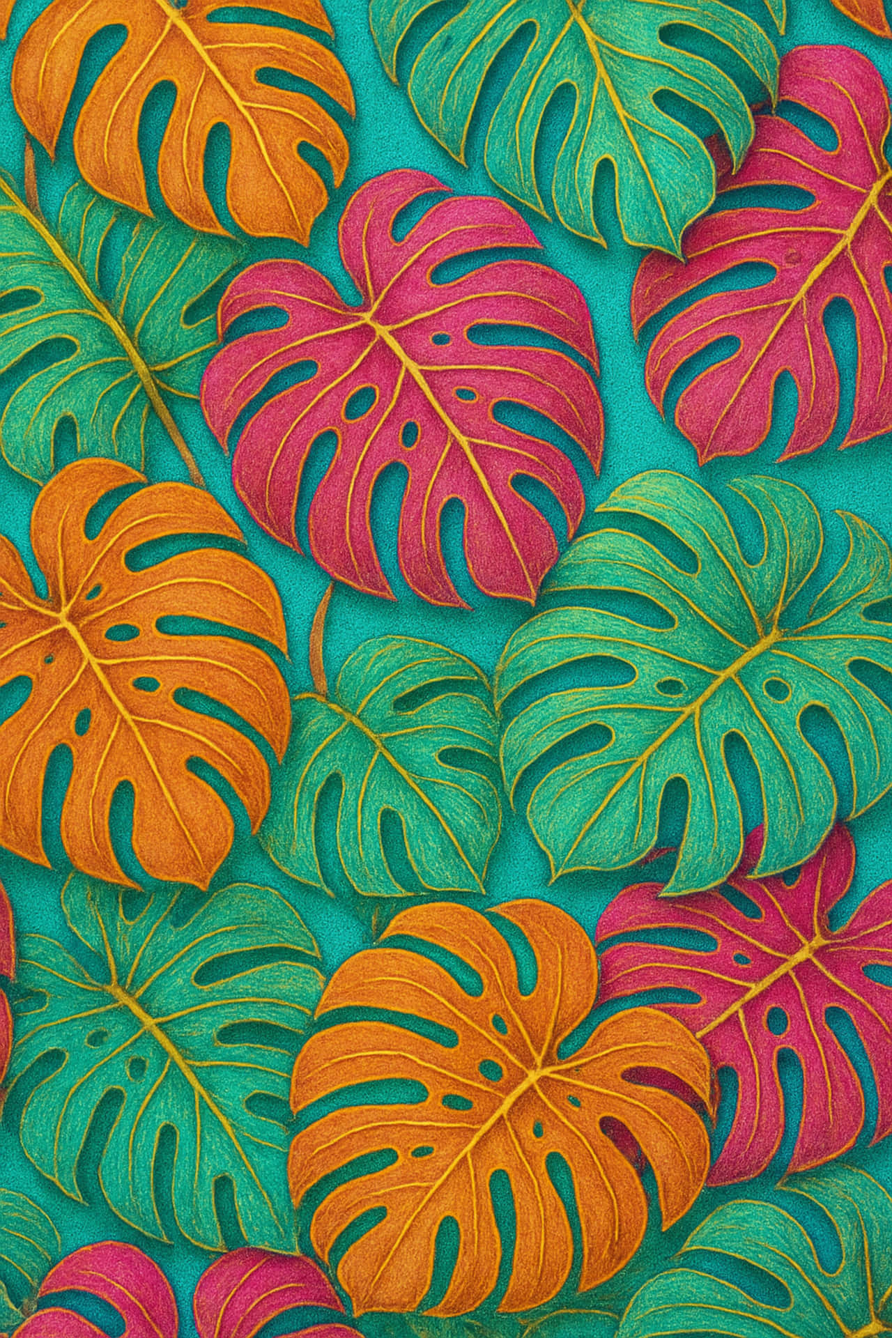 Seamless Floral Pattern. Wallpaper