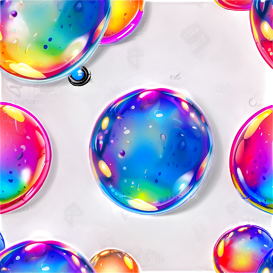 Seamless Soap Bubbles Png Uno PNG