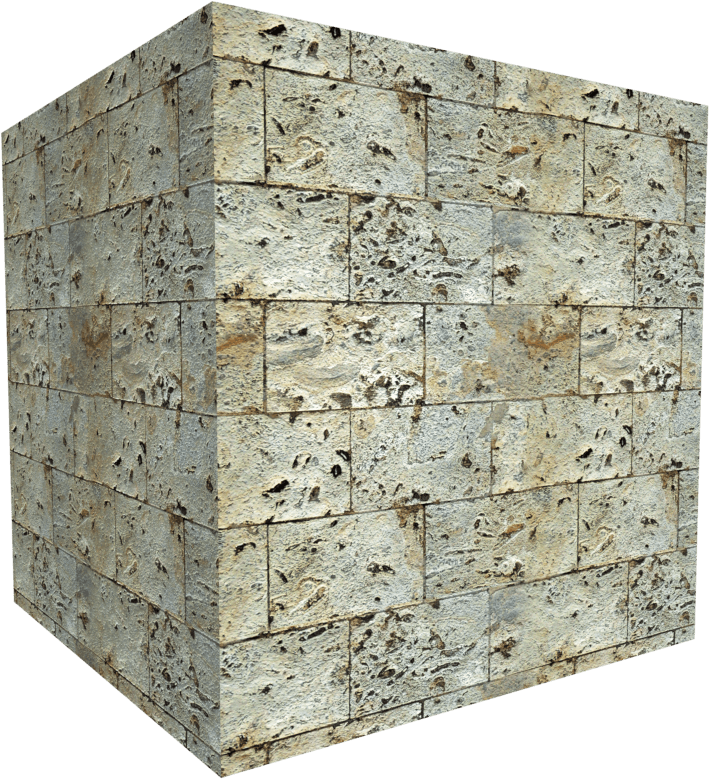 Seamless Stone Texture Cube3 D Render PNG