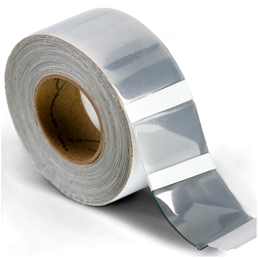 Seamless White Tape Png 06212024 PNG