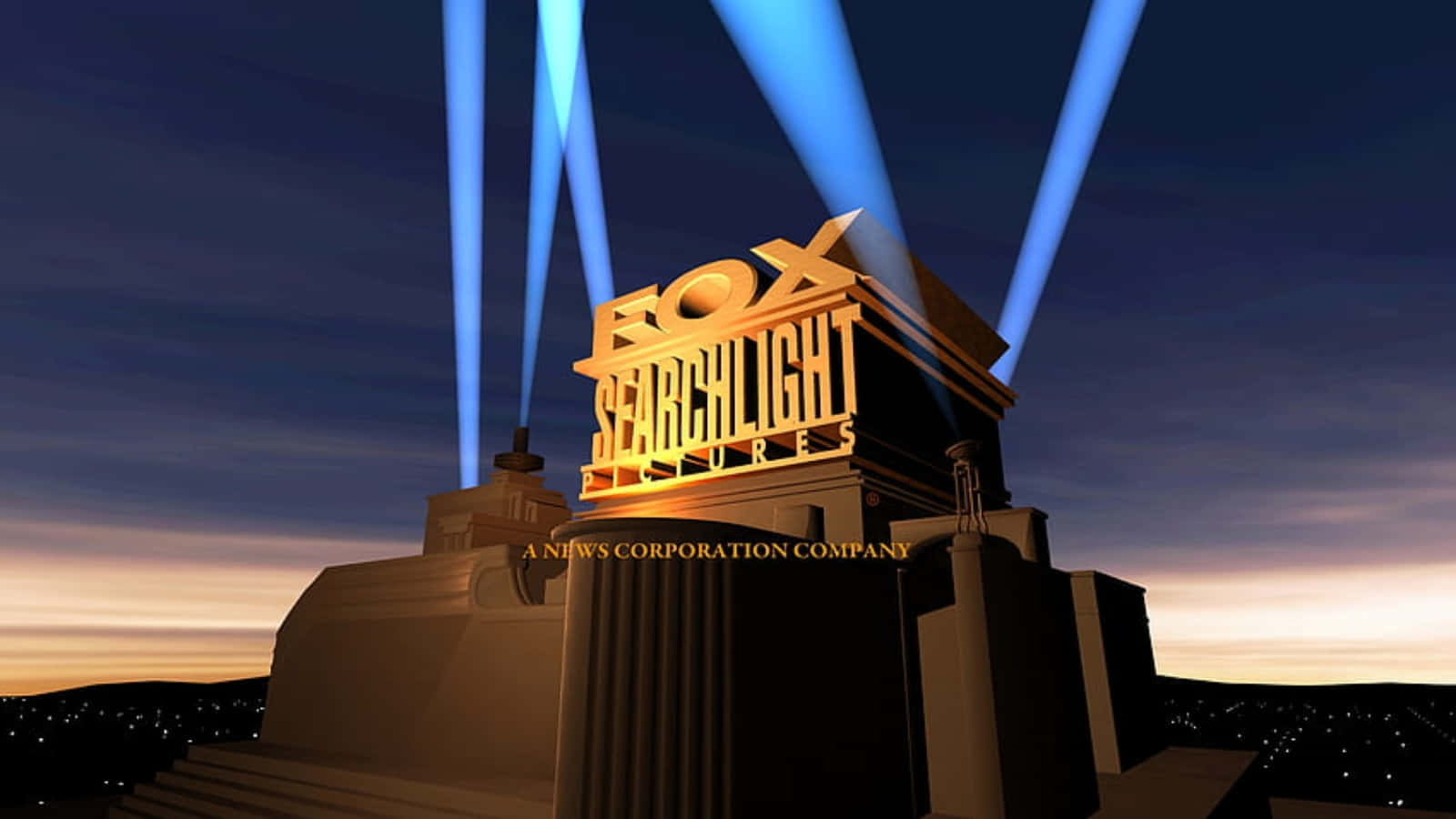 Imagendel Logo De Searchlight En El Cielo.