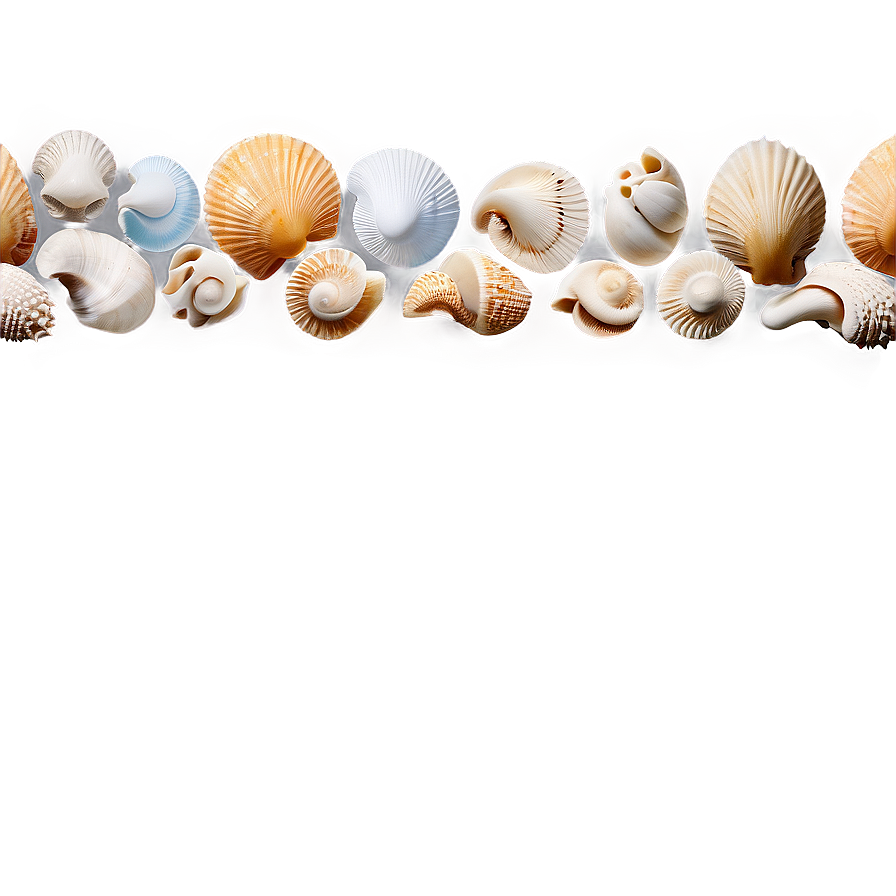 Seashells Borders Png Uxo PNG