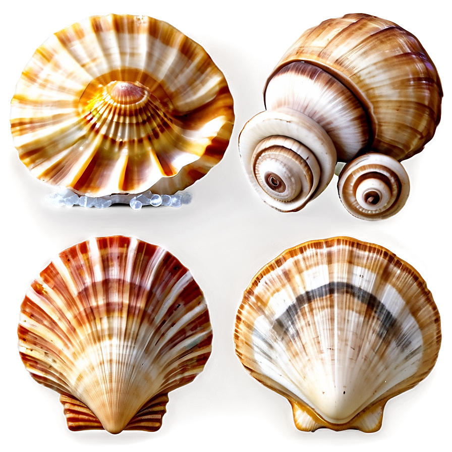 Seaside Shell Collection Png Kpb PNG