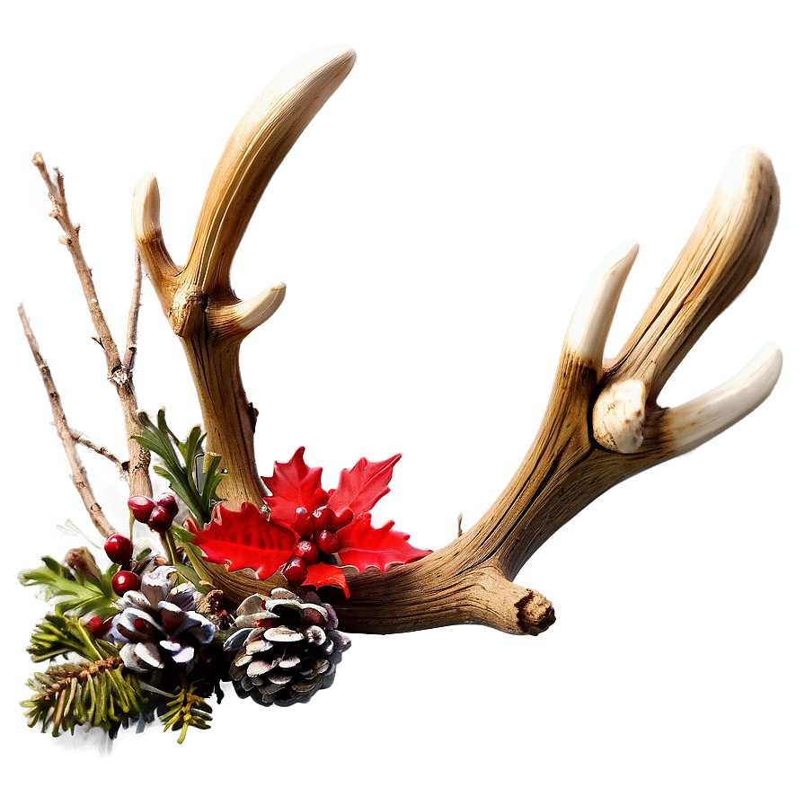 Download Seasonal Deer Antler Png 98 | Wallpapers.com