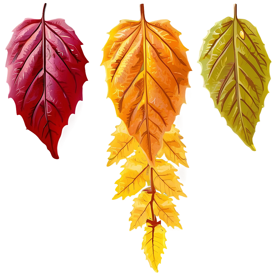 Seasonal Leaves Dropping Png 30 PNG