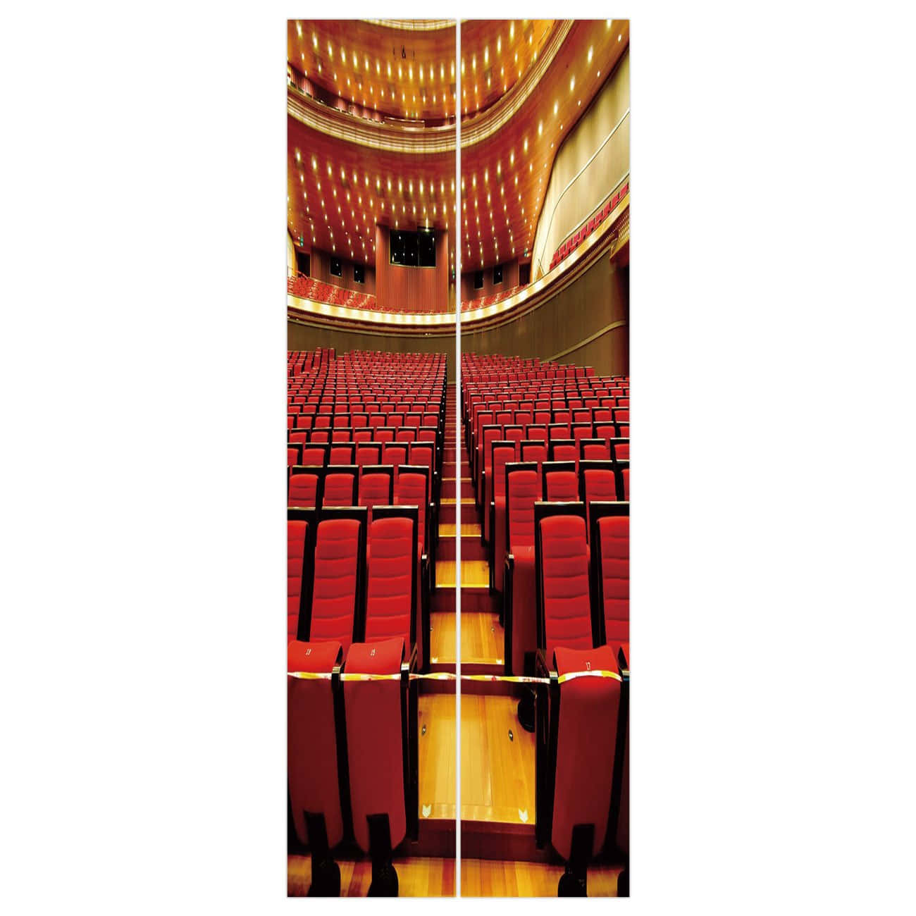 Seats Inside Graumans Chinese Theatre Wallpaper