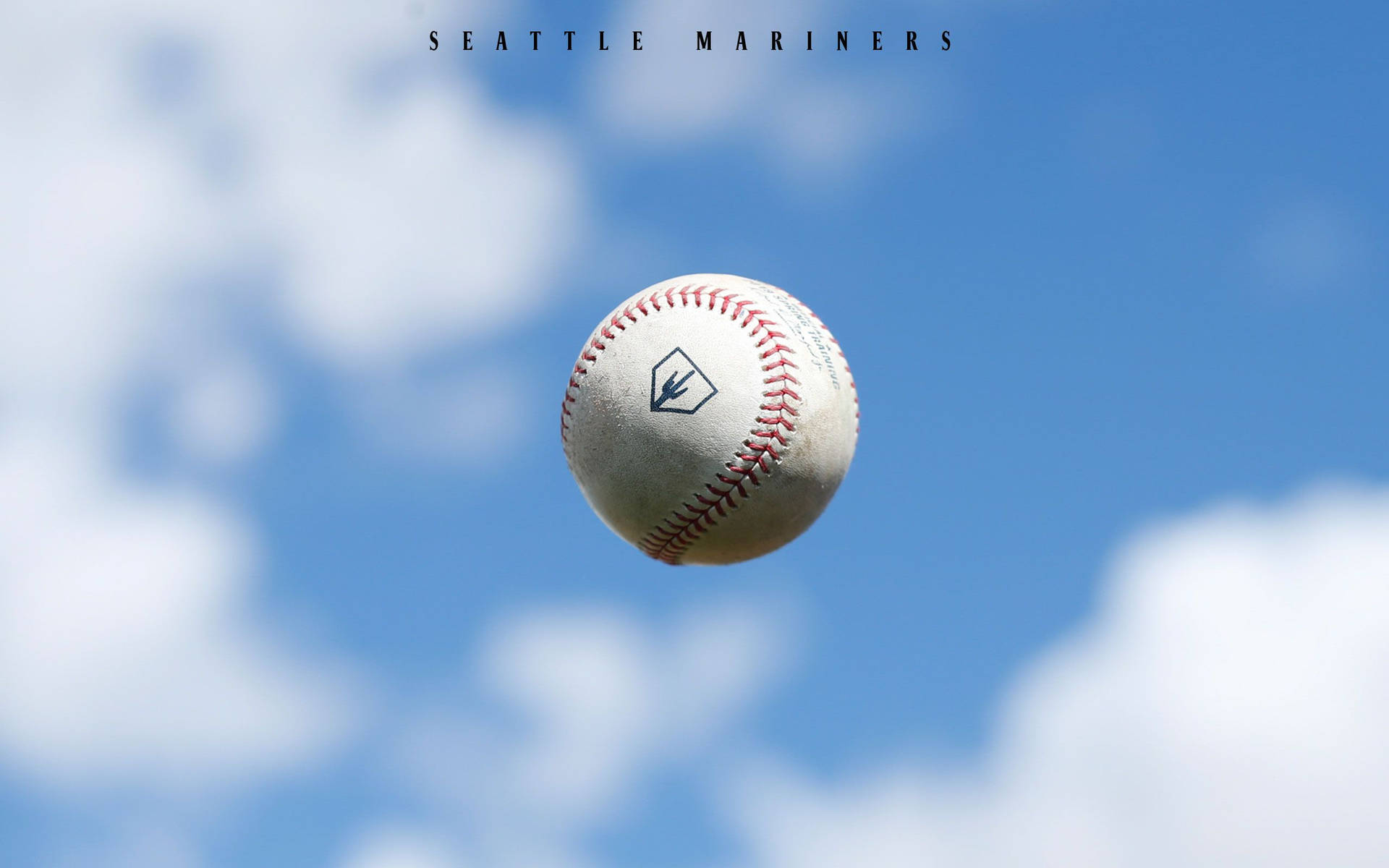 Béisbolde Los Seattle Mariners En El Aire Fondo de pantalla