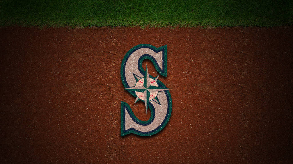 Download Seattle Mariners Dirt And Grass Logo Wallpaper