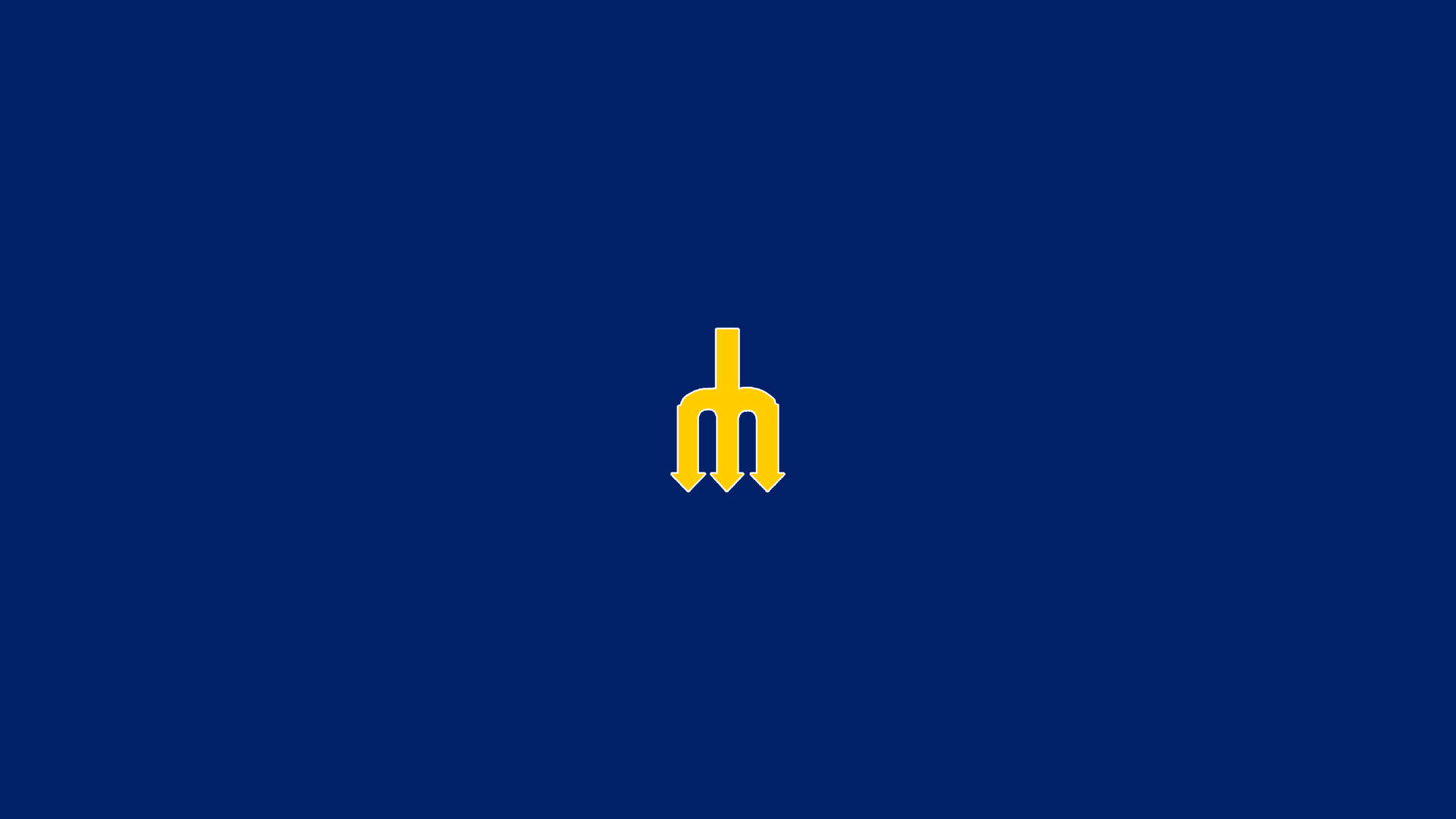 Dreizack-logo Der Seattle Mariners Wallpaper