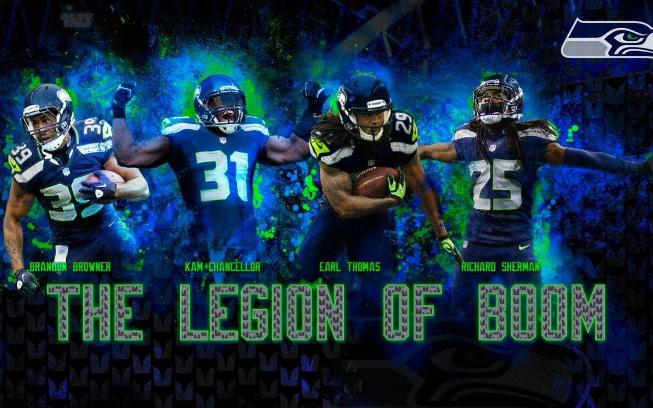 Seattle Seahawks Legion Af Boom Wallpaper