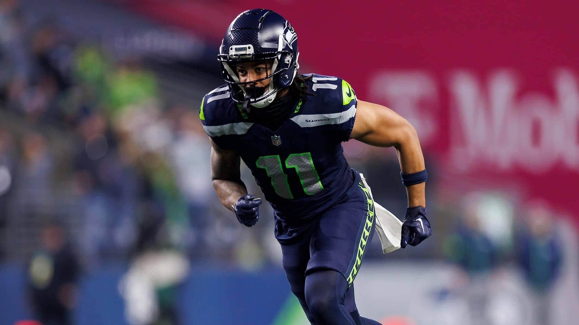 Seattle Seahawks Speler Nummer 11 Achtergrond