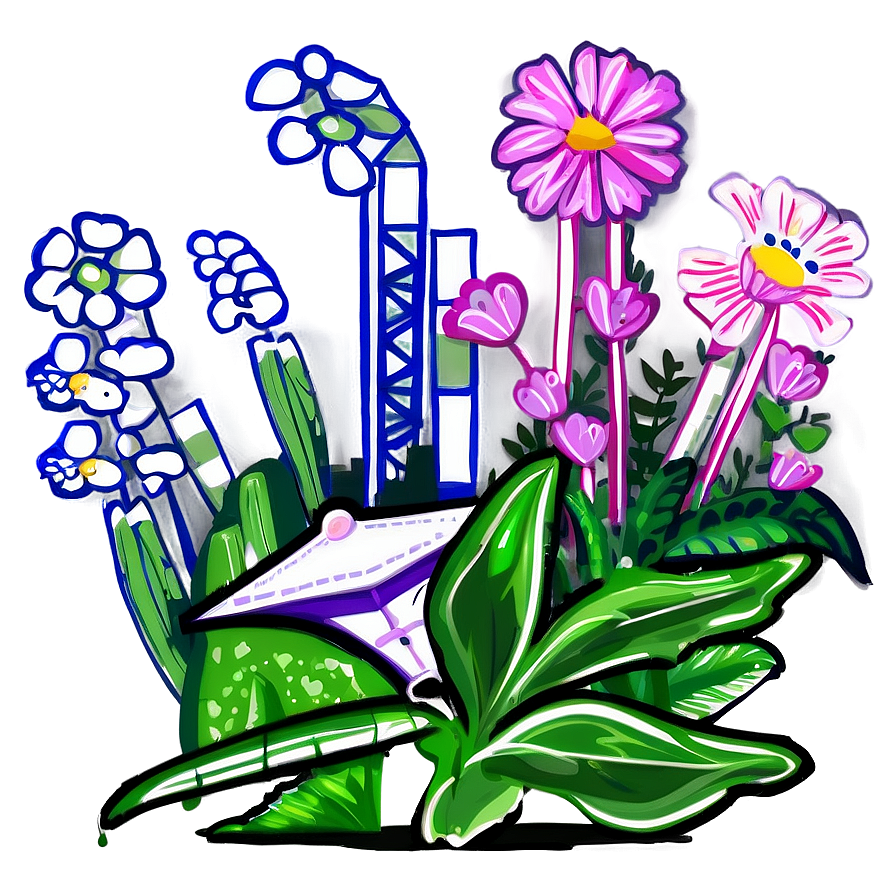 Seattle Skyline In Spring Png Vwg23 PNG