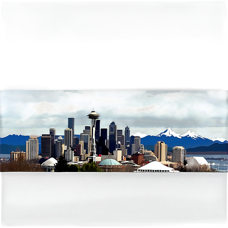 Seattle Skyline Panorama Png 11 PNG