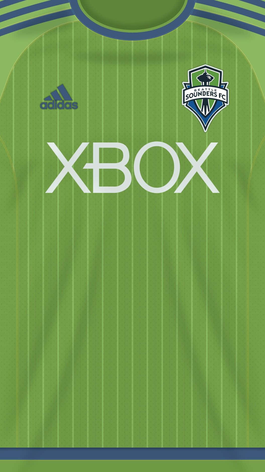 Seattle Sounders FC Adidas XBOX Jersey tapet Wallpaper